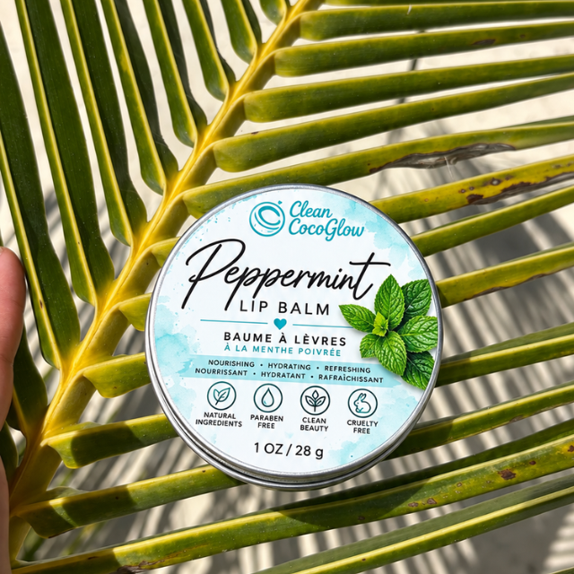 VEGAN PEPPERMINT LIP BALM 