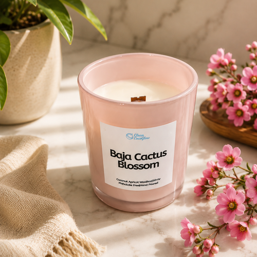 Baja Cactus Blossom Scented Candle