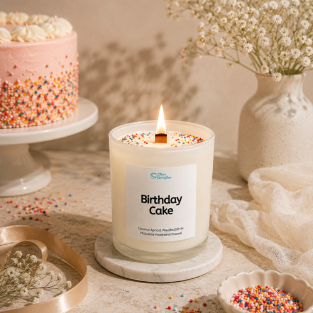Birthday Cake Scented Candle