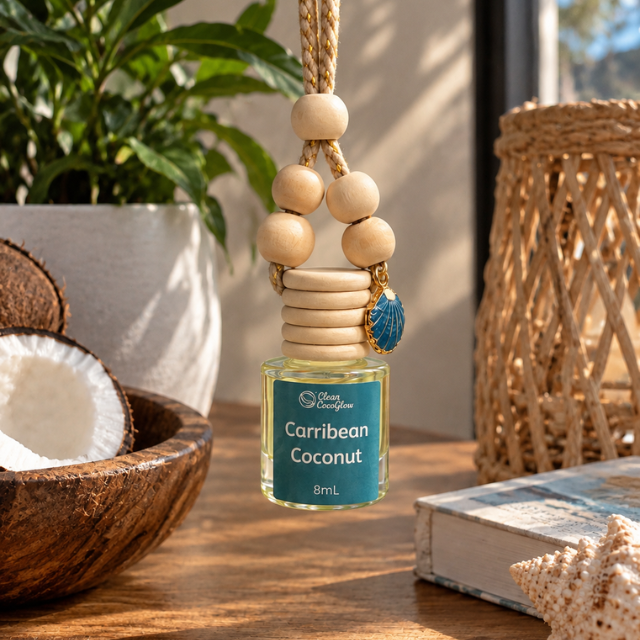 Caribbean coconut car freshener