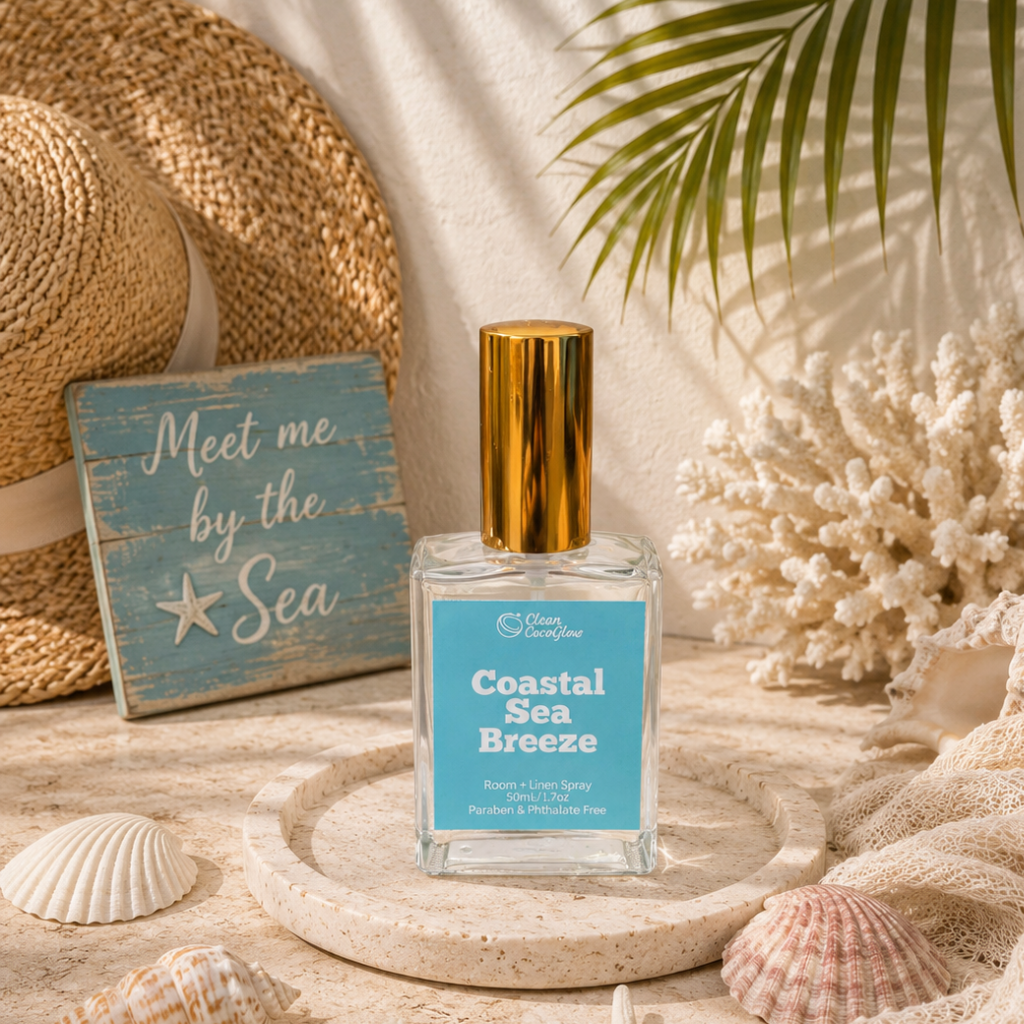 Coastal Sea Breeze Room + Linen Spray