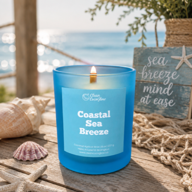 Coastal Sea Breeze Scented Candle