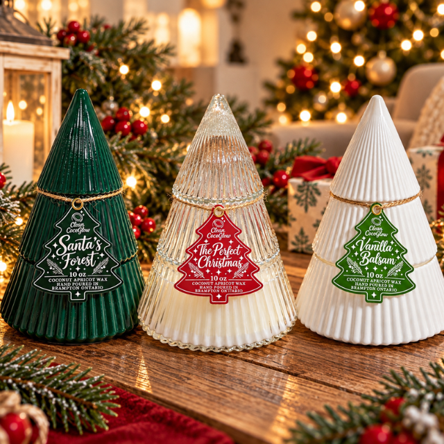 Enchanted Christmas Forest Candles