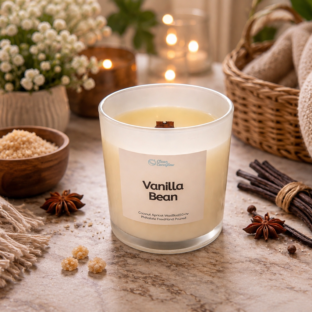 Vanilla Bean Scented Candle