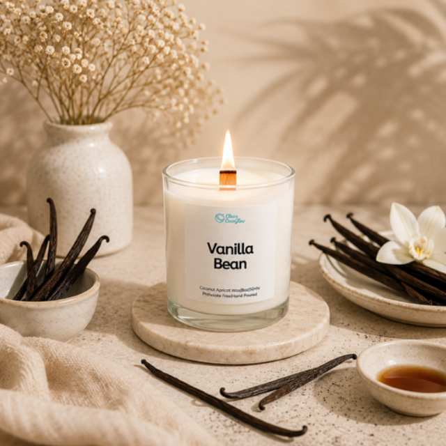 Vanilla Bean Scented Candle