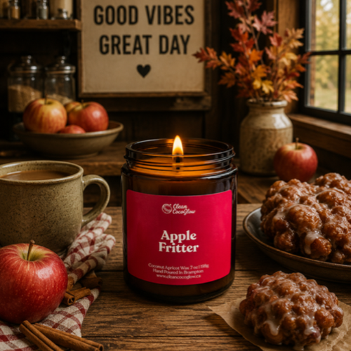apple fritter scented candle