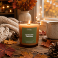 autumn leaves scented candle