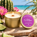 baja cactus blossom candle tin 3.45oz