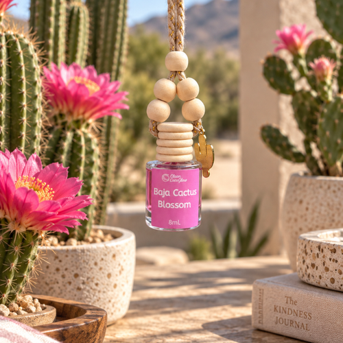 baja cactus blossom car freshener