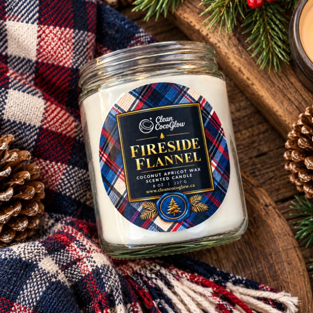 Fireside Flannel Scented Candle