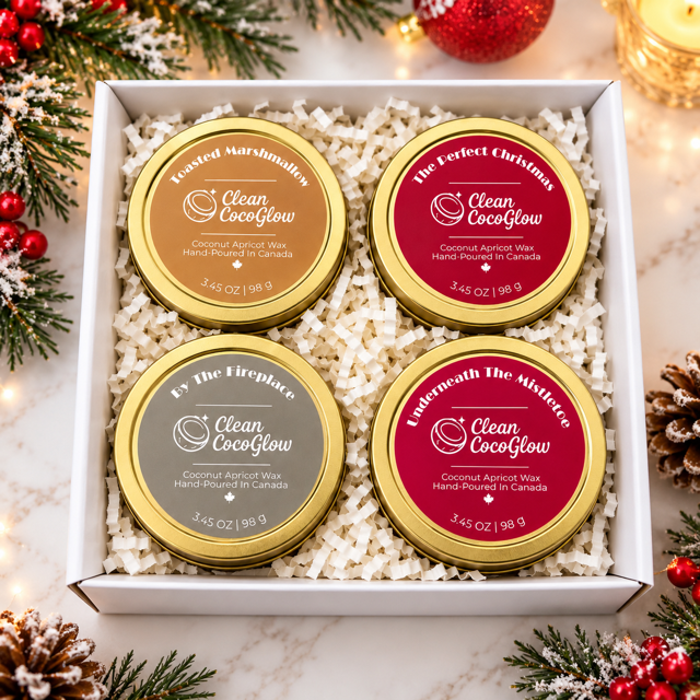 fireside nights candle gift box