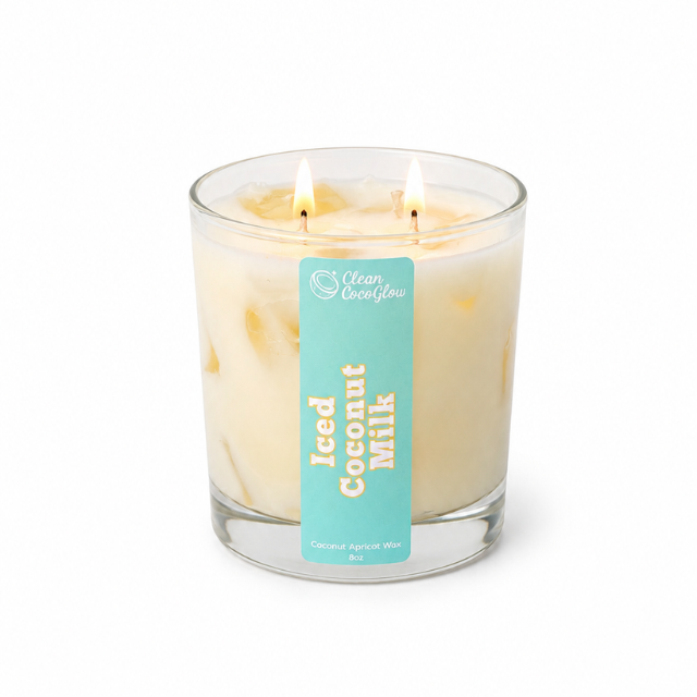Iced Coconut Milk Scented Candle
