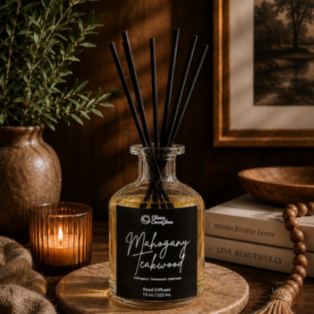 Mahogany Teakwood Reed Diffuser