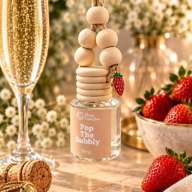 pop the bubbly car freshener