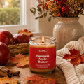 pumpkin apple butter scented candle