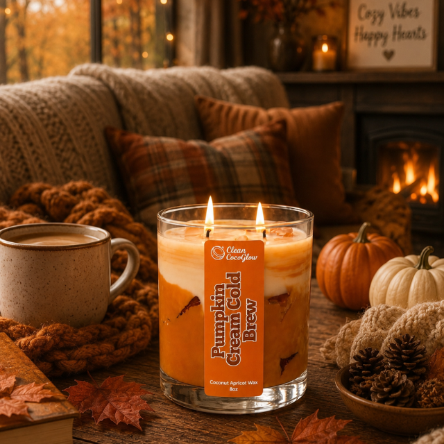 Pumpkin Cream Cold Brew Scented Candle