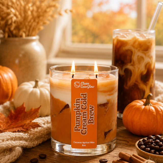 Pumpkin Cream Cold Brew Scented Candle