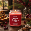 spiced cranberry loaf scented candle