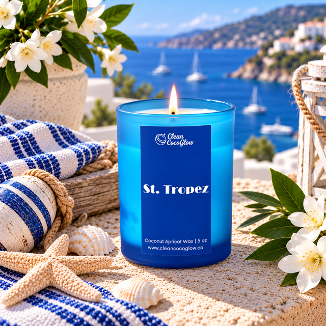 st tropez scented candle