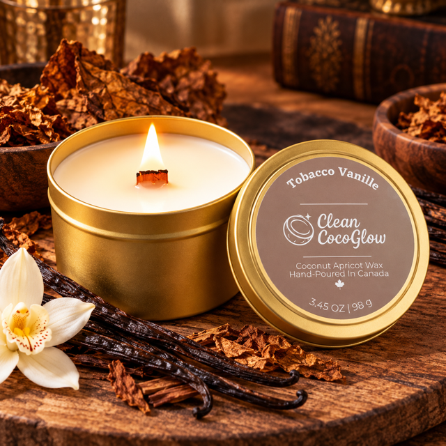 Tobacco Vanille Candle Tin