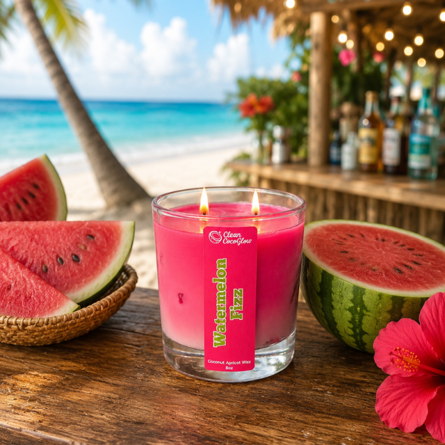 Watermelon Fizz Scented Candle