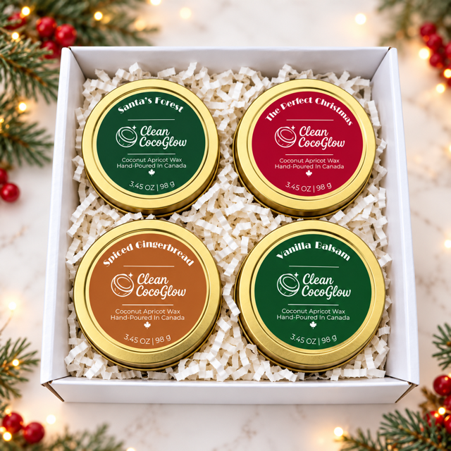 winter wonderland candle box